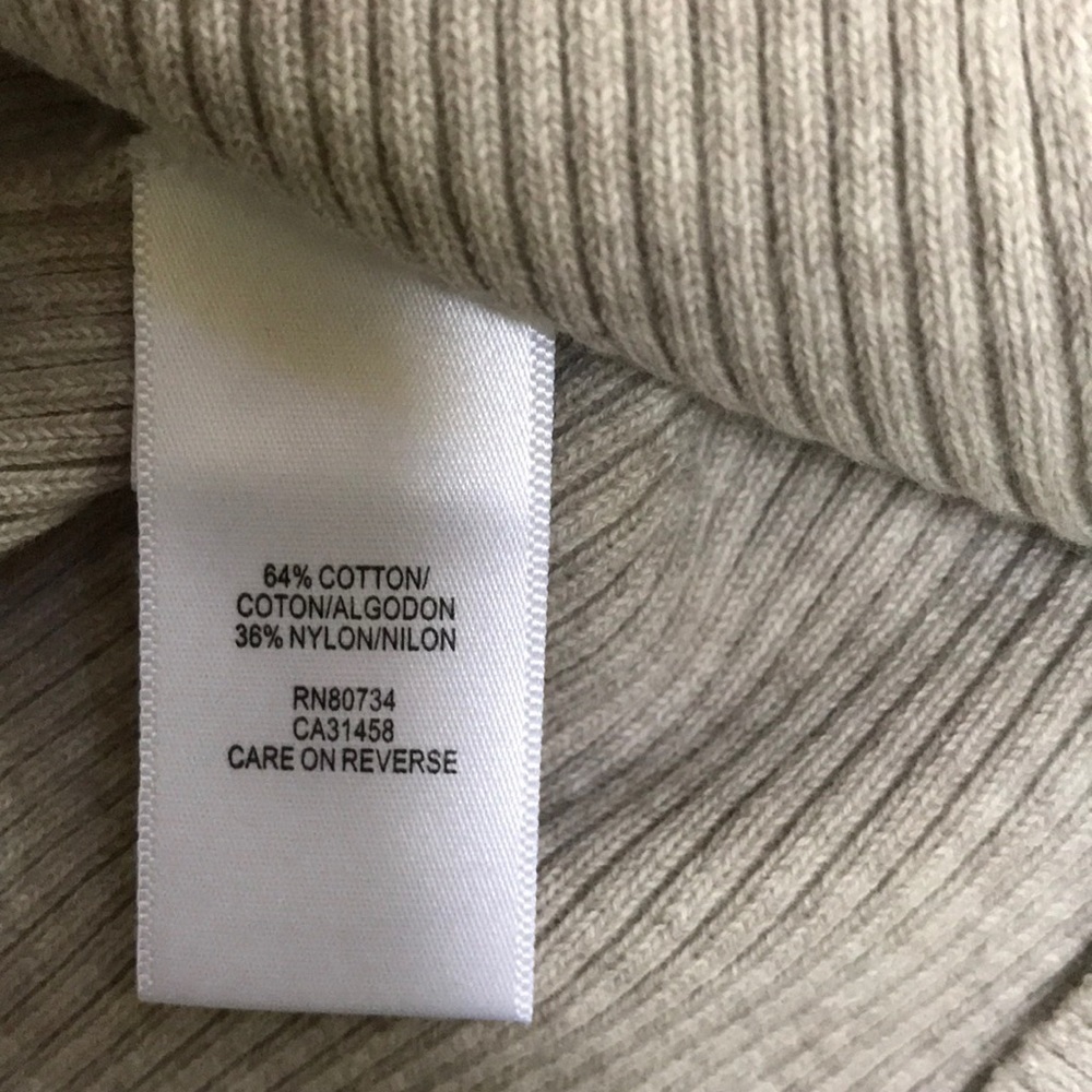 NWT! BCBGeneration medium tan button down cardiga… - image 6